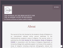 Tablet Screenshot of jisasr.org